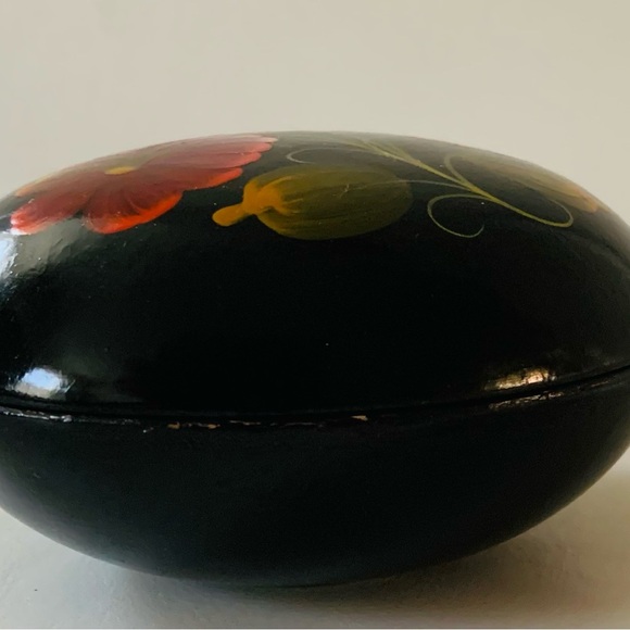 Wooden hand painted box - Picture 6 of 8